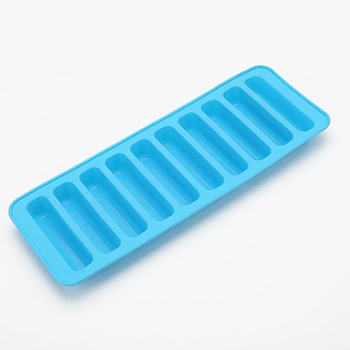 FDA Silicone Finger Rectangle Sharped Silicone Ice Mold Trays Cake Mold Baking Mold