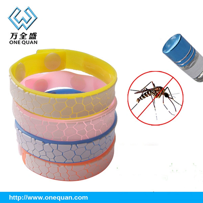Hot sale cheap price new style mosquito repellent silicone slap bracelet