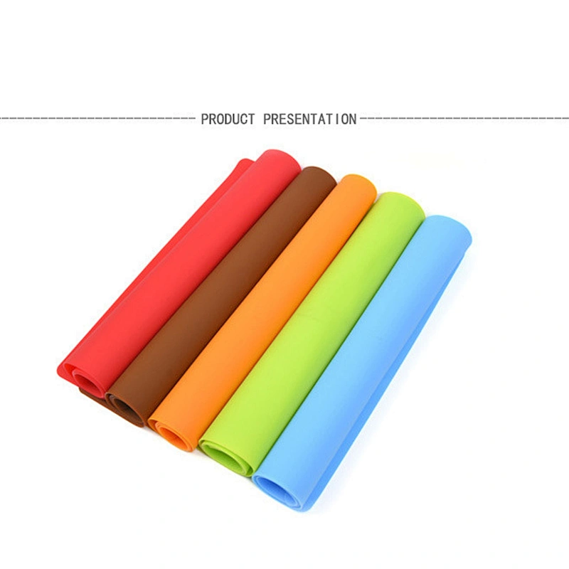 Non stick Silicone Baking Mat Silicone Flour Pad food grade & heat resistant silicone steaming mats