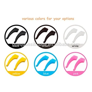 36mm wholesale adjustable silicone eyewear retainers sunglass strap silicone sun glasses ear hook