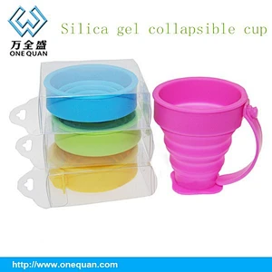High Quality Water Cups Collapsible Portable Reusable Folding cups