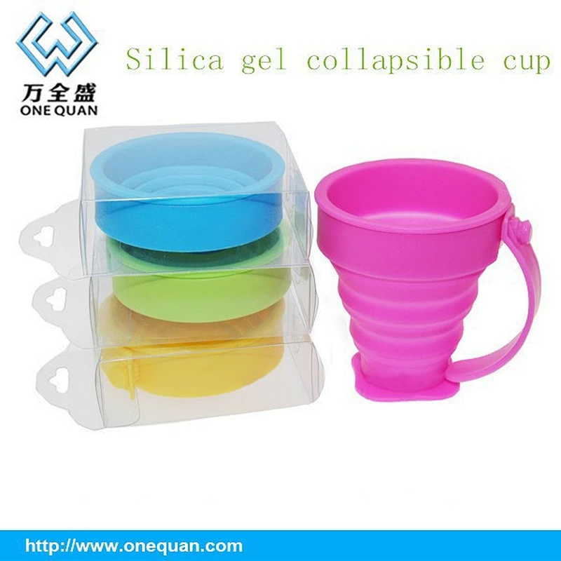 High Quality Water Cups Collapsible Portable Reusable Folding cups