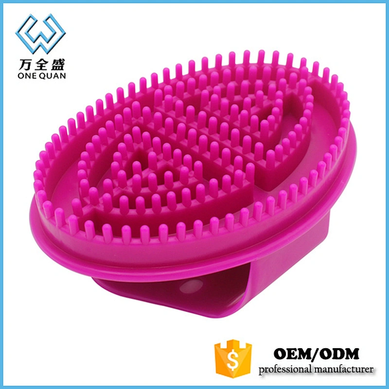 New Style Gloves Shaped Soft Easy Clean Silicone Massage Bath Brush For Body