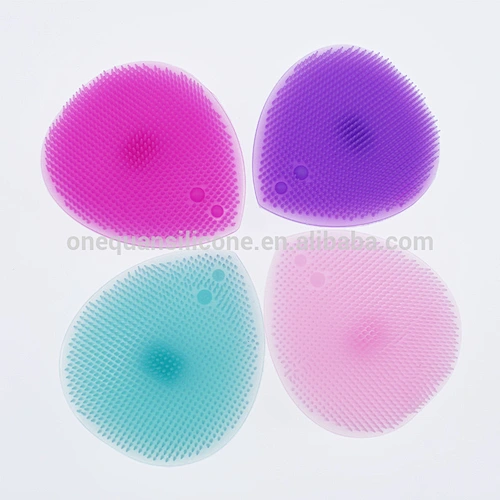 silicon rubber brushes silicone face massage brush