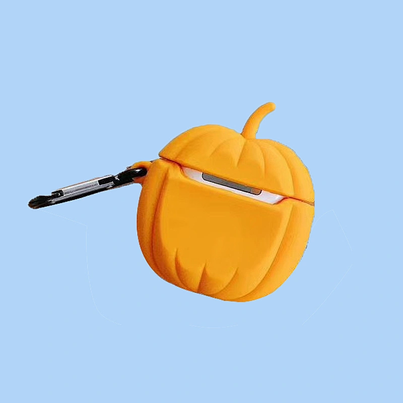 Halloween Silicone Bluthtooth Earphones Box Wireless Headphone Case for Iphone