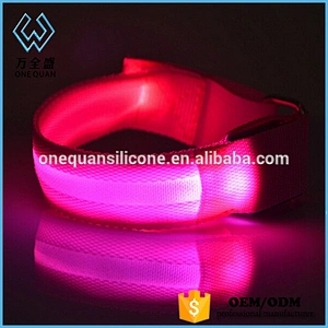 High Quality Adjustable Comfortable Safety Led Armband For Arm Safety