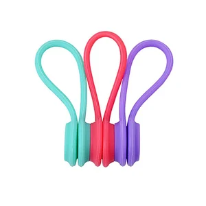 High Quality Silicone Magnetic Bookmark Clips Magnet Clips Silicone Clip With Magnet