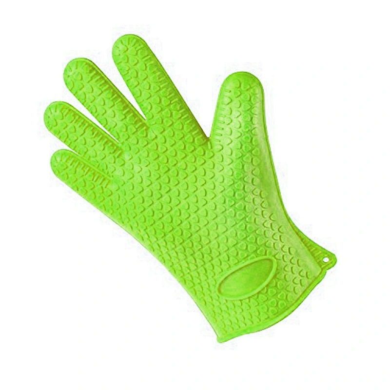 BBQ Silicone Anti Scald Gloves Kitchen Heat Resistant Silicone Gloves