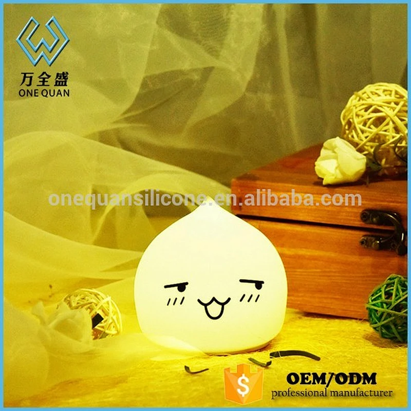 Night Light Colorful Bed Llamps Touch Sensor Light Aaa Batteries Energy
