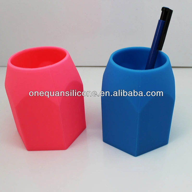 dust-resistant silicone pencil case,pen pot