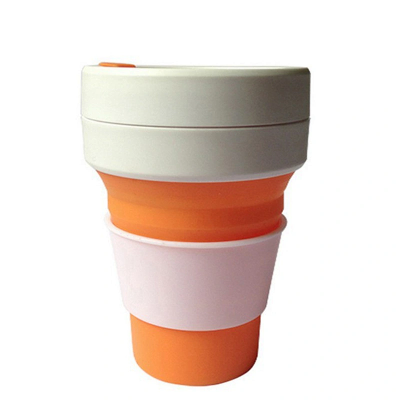 The Coffee Cup  Pocket Size Collapsible Silicone Travel Cup  12oz / 355ml