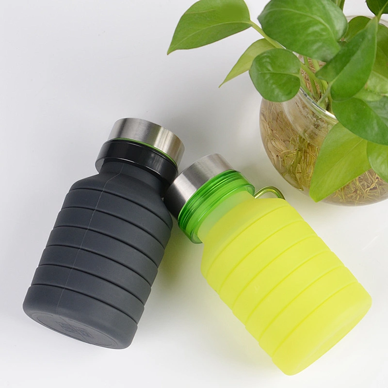2019 Amazon Sport High Quality  Portable Collapsible Water Bottle