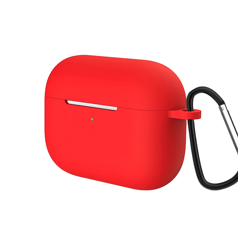 Portable Case Full Protective Drop Proof Silicone Case Cover with Keychain Compatible  Anker Liberty Air True-Wireless Earphones
