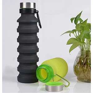 Collapsible Water Bottle  Folding Silicone Drink Water Bottle Cup Kettle Outdoor Sport Bottle