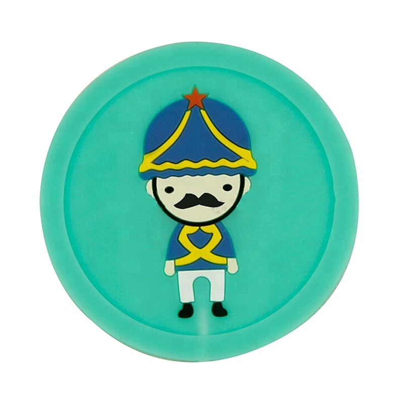 USB Silicone Heated Coasters Cup Heating Pad Cartoon Coffee Mat