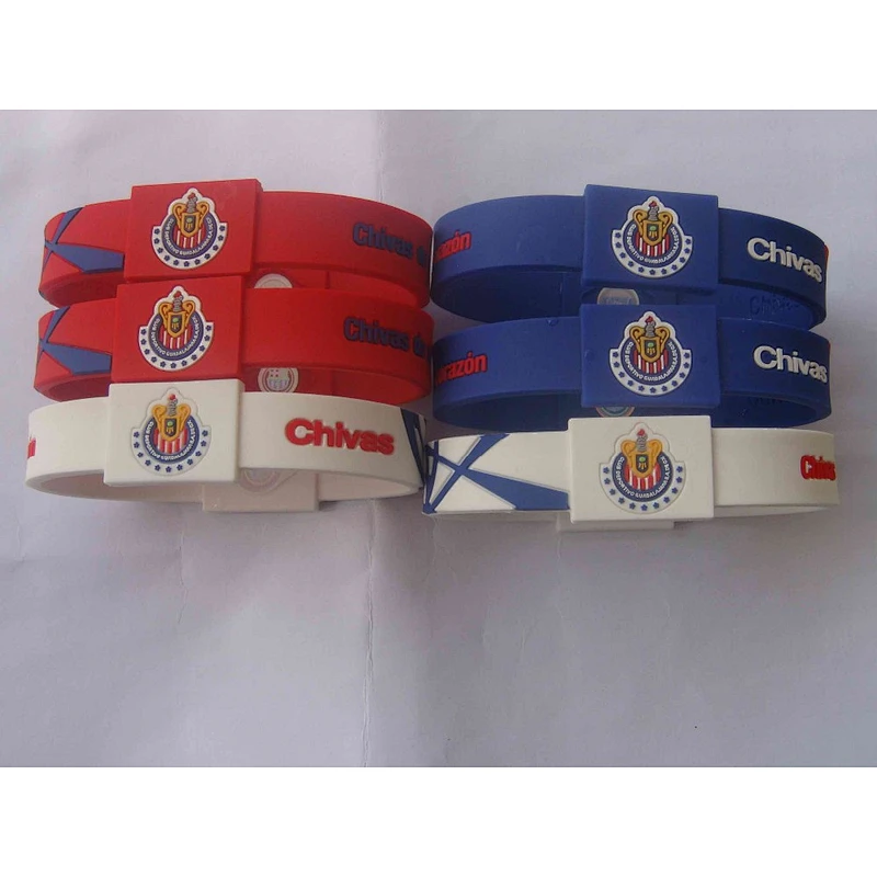 hot sales  custom logo silicone wristband