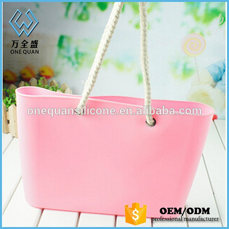 Hot Sell Silicone Tote Bag,Silicone Beach Bag,Silicone Rubber Bag