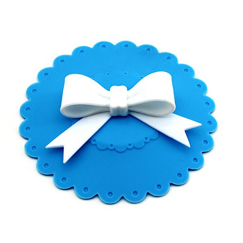 flexible cup cover sealing silicone tea cup cover cup with cover
