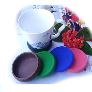 silicone tea cup lid cover,silicone coffee cup cover lid