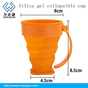 High Quality Water Cups Collapsible Portable Reusable Folding cups