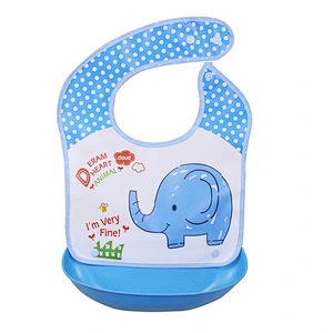Food Grade Baby Bib PVC Baby Bib Jersey Cotton