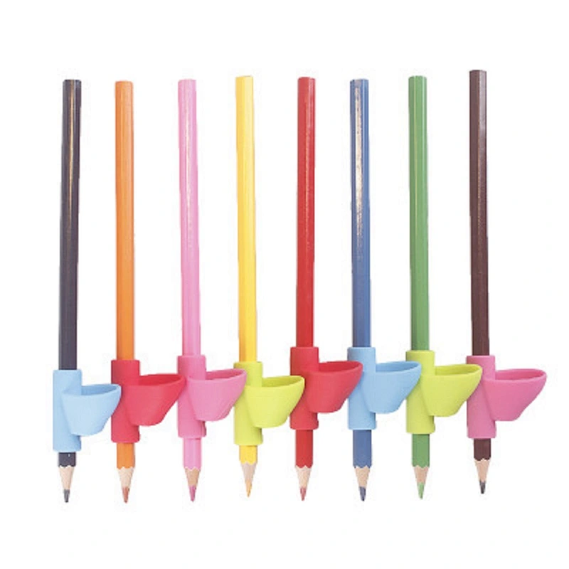 Hot sale discount new transparent silicon pen pencil grips