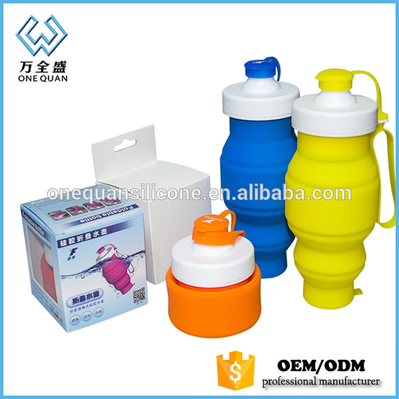 silicone water bottle collapsible for Children