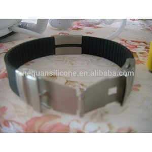 2017 promotional gifts rubber silicone bracelet / custom silicone wrist band / silicone wristband