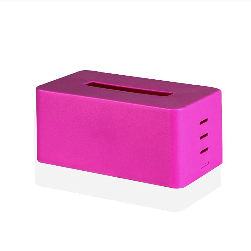 Factory Hotel Supply Cheap Silicone Tissue Square Box For Hotel And Restaurant
