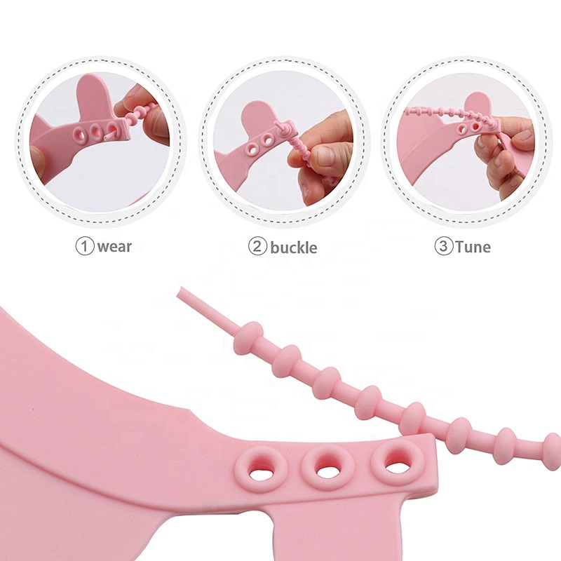 Hot Factory direct sale silicone shower waterproof bath hair cap for baby boy