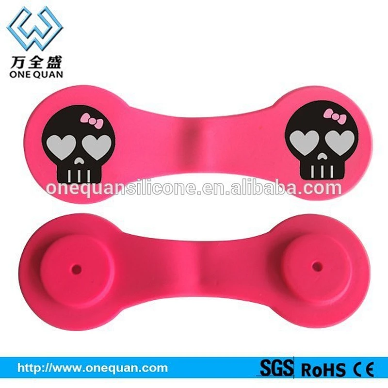 New promotional silicone round binder clips money clip