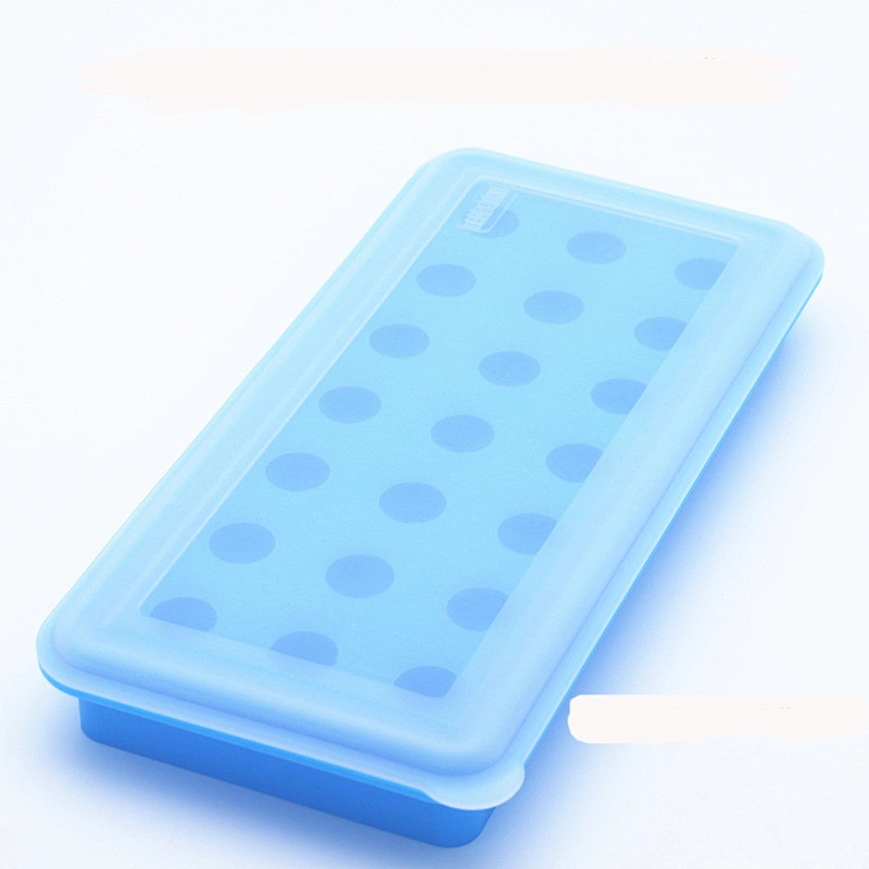 New Top Quality Silicone Ice Ball Mold Maker Ice Tray with Lid for Whiskey Spherical Ice Mold Flow Milk Cake Mold