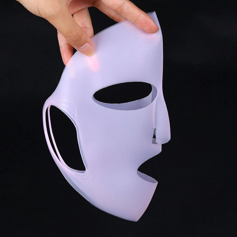 OEM 3D Reusable Facial Pink Silicone Moisturizing Face Mask