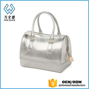 Wholesale Shop Summer Candy Mini Designer Silicone Handbag