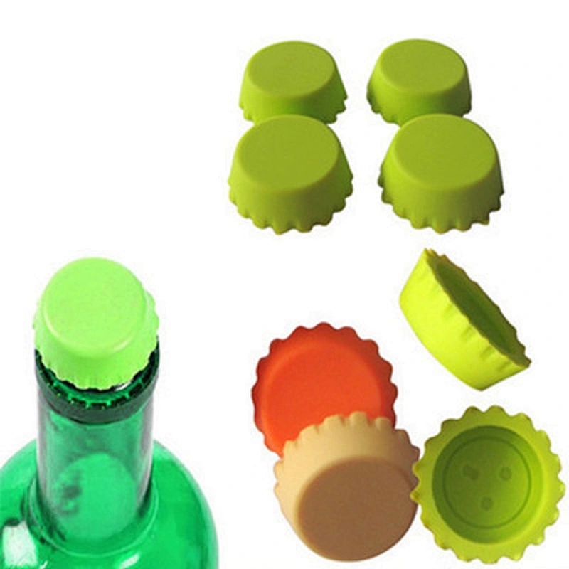 2*1cm bottle stopper wine stoppers wine preserver custom silicon rubber beer caps