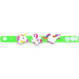 Factory Wholesale Silicone Wristband With Charm Bracelets