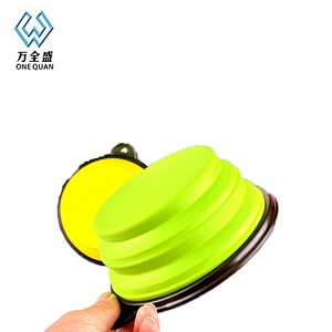 Food Grade Silicone Folding Pet Bowl For Feeding