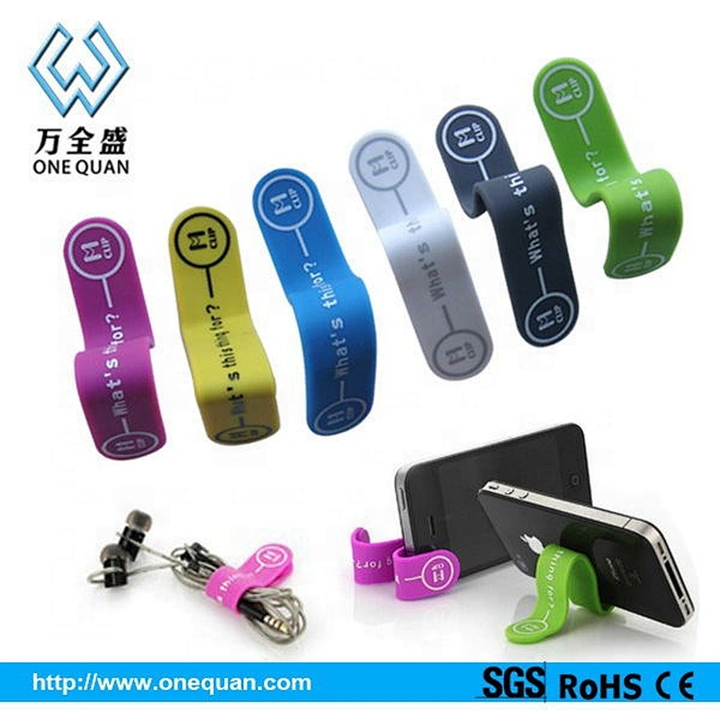Silica gel magnet clip multi-functional silica gel winding clamp