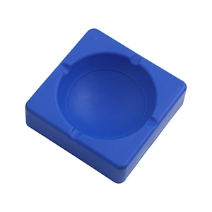 Heat resistant wholesale custom  silicone ashtray custom shape