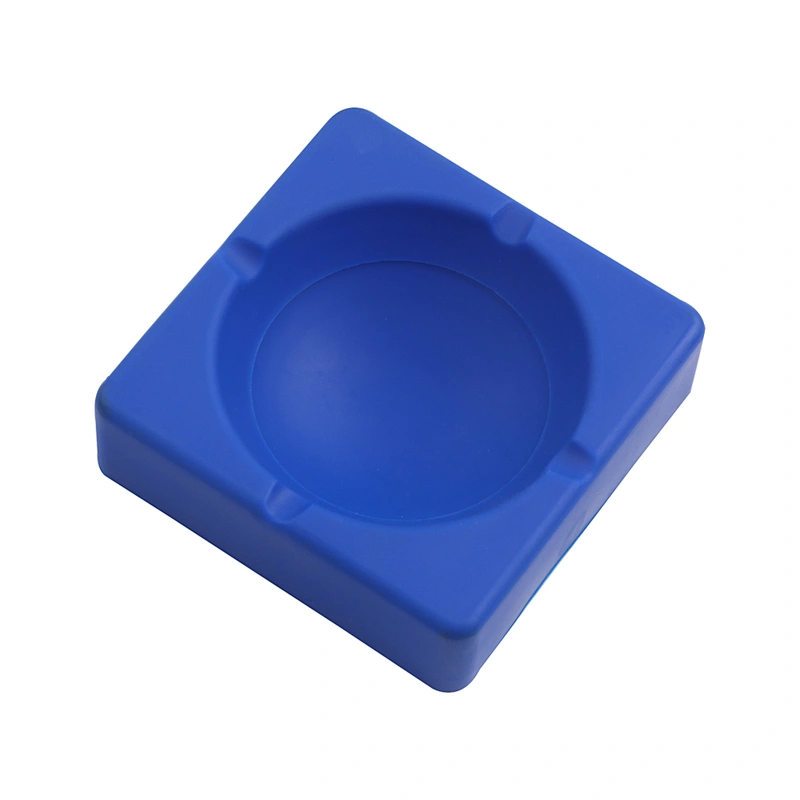 Heat resistant wholesale custom  silicone ashtray custom shape