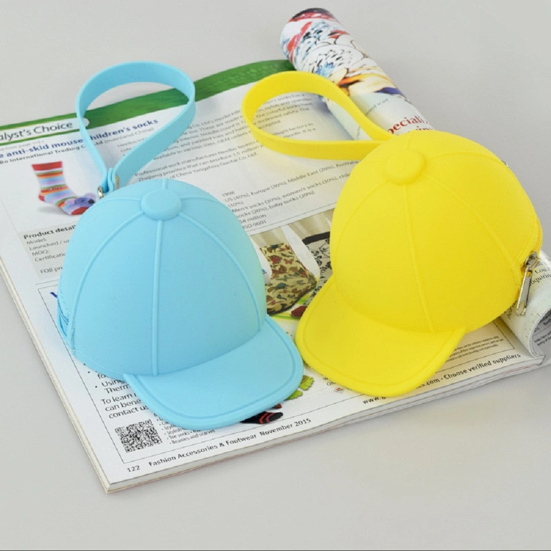 Colorful Silicone Bag Silicone Coin Purse Silicone Handbag change Wallets For Women