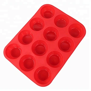 DIY Baking Tools Silicone Cake Mold 12-Capacity Chocolate Mould