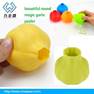 Kitchen Practical Tool Silicone High Quality OEM Food Grade Easy Useful Garlic Skin Remover