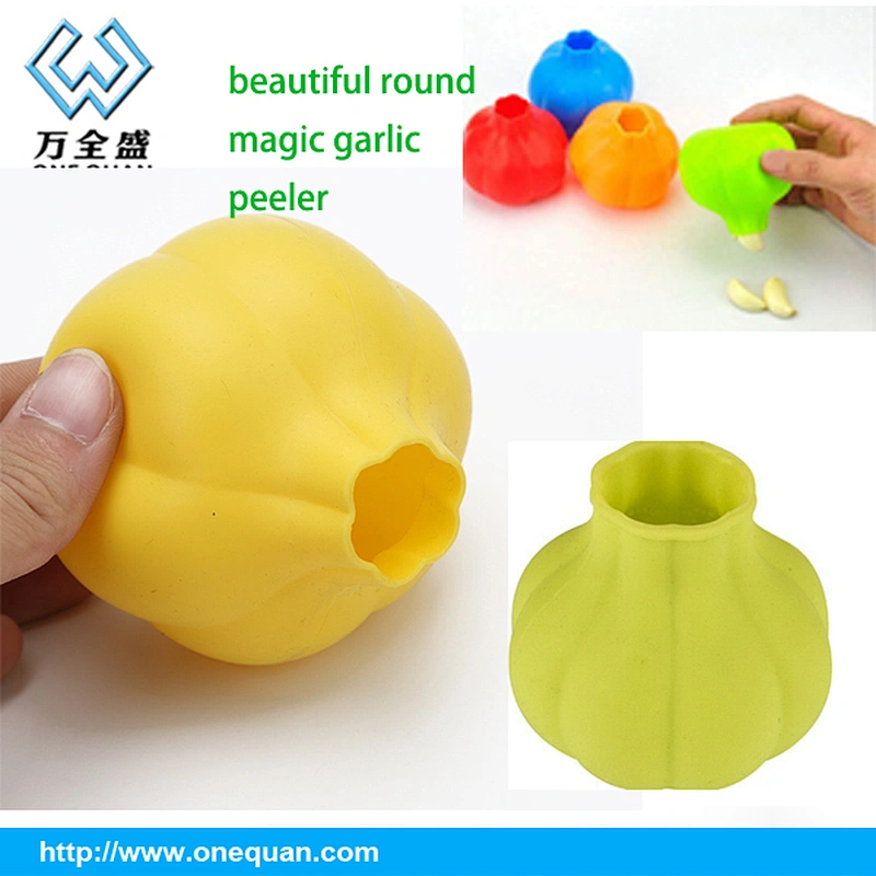 Kitchen Practical Tool Silicone High Quality OEM Food Grade Easy Useful Garlic Skin Remover