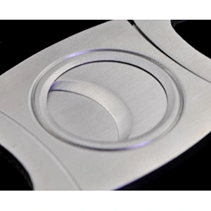 Amazon Choice Quality Importing Stainless Steel Cigar Cutter Custom Logo Guillotine Double Cut Blade Cigar Accessories