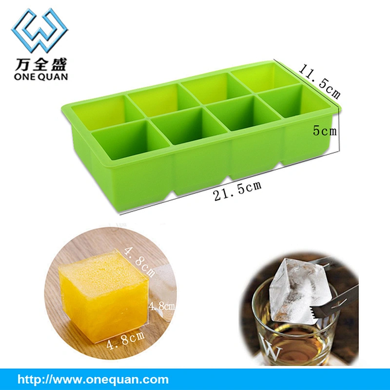 Customer design Factory direct sale silicone material ice cube tray/ ice-cream mould