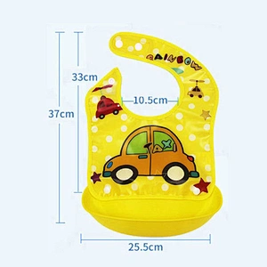Wholesale Price PEVA Waterproof Bib for Baby