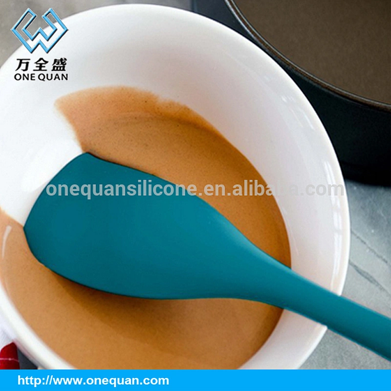 Hot Sale High Quality Silicone Kitchen Pan Scraper With Long Handle
