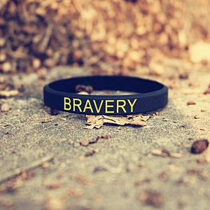 Spiritual Silicone Wristbands Custom Charm Hand Bracelets for Men