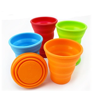 Collapsible Travel Cup Silicone Folding Camping Cup